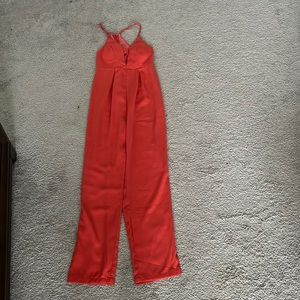 Coral jumpsuit